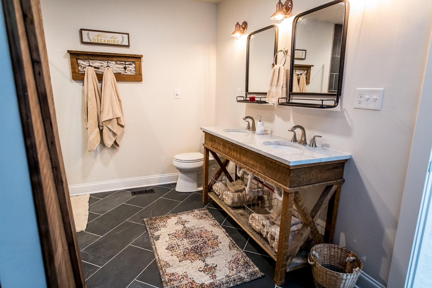 MAINSTREET Bathroom Double Vanity
