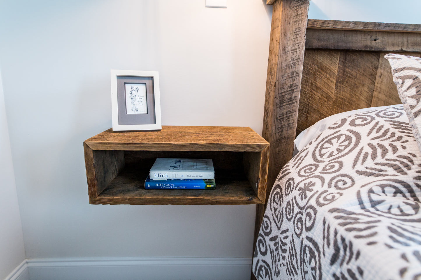 MAINSTREET Floating Bedside Table - 24"