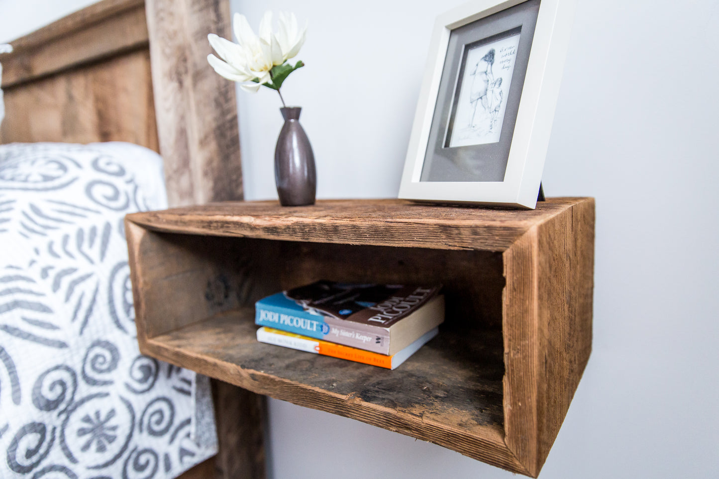 MAINSTREET Floating Bedside Table - 24"